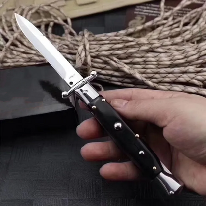 🔥Last Day Promotion 70% OFF🔥 - Pure Handmade Old School Italian Stiletto Pocket Knife