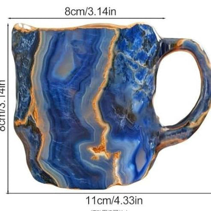 (🌲Early Christmas Sale ) ✨️2025 New Mineral Crystal Coffee Mugs☕
